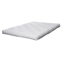 Biely mäkký futónový matrac 200x200 cm Sandwich – Karup Design