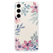Odolné silikónové puzdro iSaprio - Leaves and Flowers - Samsung Galaxy S23+ 5G