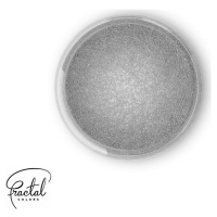 Dekoračný práškový perleťový prášok Fractal - Sparkling Dark Silver (3,5 g) - dortis - dortis