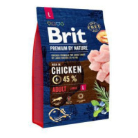 Brit Premium Dog by Nature Adult L 3kg zľava