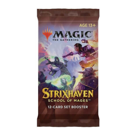 Wizards of the Coast Magic the Gathering Strixhaven: School of Mages Set Booster