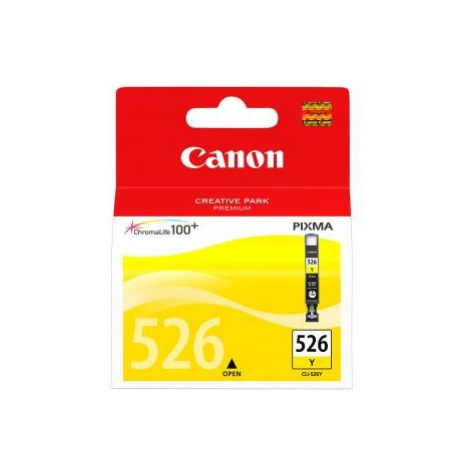 Canon originálna cartridge blistr s ochranou, CLI526Y, yellow, 9ml, 4543B006, Canon Pixma MG5150