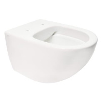 WC závesné VitrA Sento SmoothFlush 49,5 cm bez sedátka, zadný odpad 7847-003-0075