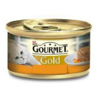 GOURMET GOLD Savoury Cake s jahňacím a zelenými fazuľkami konzervy pre mačky12x85g