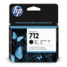 HP 712 Atramentová kazeta Black DesignJet Ink, 80-ml, (3ED71A)