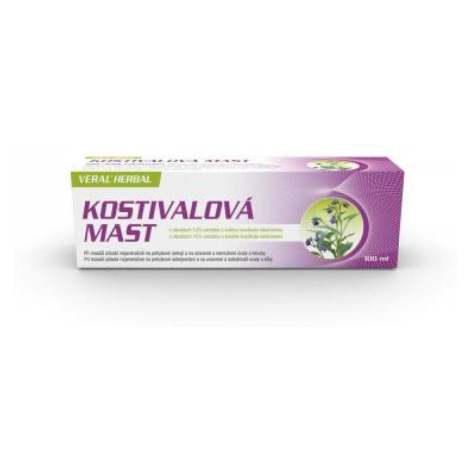 VERAL HERBAL kostivalová mast 100 ml