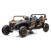 mamido  Auto na batériu Buggy A033 4x4 24V zlato