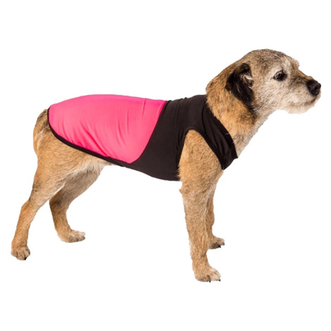 SAMOHÝL EXCLUSIVE Hanah termo tielko pre psov čierno-ružové 1 ks, Veľkosť oblečku: 55