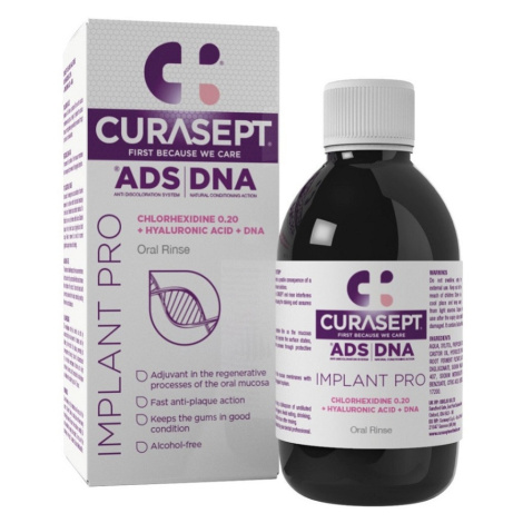 CURASEPT Ads Dna Implant Pre Ústna voda 0,20% CHX 200 ml