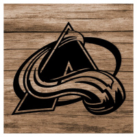 Hokejové logo na stenu - Colorado Avalanche