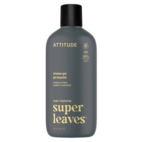 Attitude Pánsky sprchový gél Super Leaves Amber & Citrus (Shower Gél) 415 ml