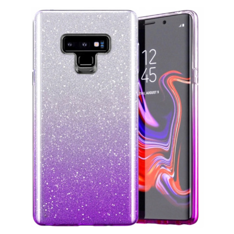 Silikónové puzdro na Samsung Galaxy A6 A600 Shine Bling fialové