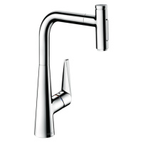 Hansgrohe Talis Select M51, páková kuchynská batéria 300, vyťahovateľná sprška, chrómová, HAN-72