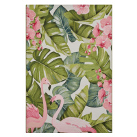 Kusový koberec Flair 105614 Tropical Flamingo Multicolored – na ven i na doma - 200x285 cm Hanse