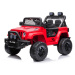 Mamido Mamido Detské elektrické autíčko Jeep Power 4x4 červené