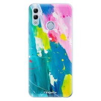 Odolné silikónové puzdro iSaprio - Abstract Paint 04 - Huawei Honor 10 Lite