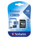 Verbatim MicroSDHC 16GB (Class 10) + SD adaptér