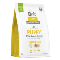 Krmivo Brit Care Dog Sustainable Puppy Chicken & Insoct 3kg