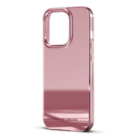 iDeal Fashion Clear Case iPhone 15 Pro Mirror Rose Pink