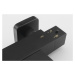 SAPHO - DIMY nástenná vaňová termostatická batéria, kaskáda, čierný DM292BL