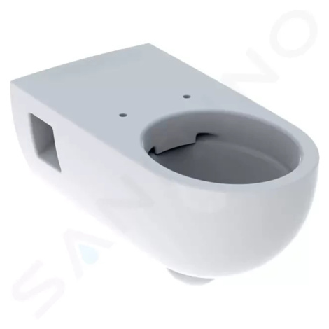 GEBERIT - Selnova Závesné WC, bezbariérové, Rimfree, biela 500.693.01.2