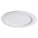 Svietidlo LED 18W, 4000K, 1260lm, IP44, biela, KTS-LP, O220, ROUNDA V2LED18W-NW-W (Kanlux)