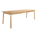 Rozkladací jedálenský stôl s doskou v dubovom dekore 90x180 cm Glimps – Zuiver