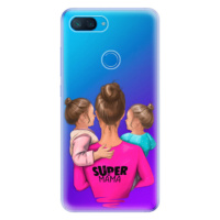 Odolné silikónové puzdro iSaprio - Super Mama - Two Girls - Xiaomi Mi 8 Lite