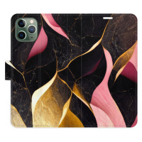 Flipové puzdro iSaprio - Gold Pink Marble 02 - iPhone 11 Pro