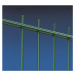 Betafence Sp.z o.o. PANEL NYLOFOR® 2D - ZELENÝ, 2430 x 2500 / 200 x 50 / 5.0 mm