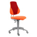Sconto Rastúca stolička ELEN oranžová/červená