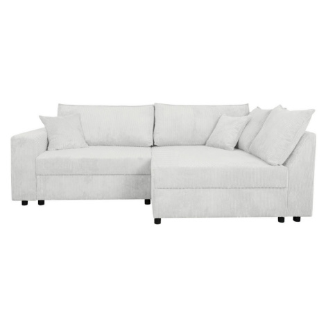 Carryhome ROHOVÁ SEDACIA SÚPRAVA, textil, prírodná farba