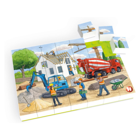 HUBELINO Puzzle-Na stavenisku