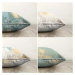 Súprava 4 obliečok na vankúše Minimalist Cushion Covers Sparkle, 55 x 55 cm