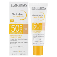 Bioderma Photoderm Aquafluid tónovaný fluid na tvár SPF50+ svetlý 40 ml