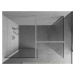 MEXEN/S - Kioto Sprchová zástena Walk-in 120 x 120 cm, transparent, chróm 800-120-202-01-00-120