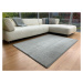 Kusový koberec Udine šedý - 80x150 cm Vopi koberce