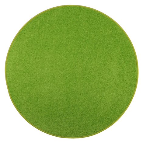 Kusový koberec Eton zelený 41 kruh - 57x57 (průměr) kruh cm Vopi koberce