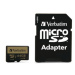 Verbatim paměťová karta micro SDXC Pro+, 64GB, micro SDXC, 44034, UHS-I U1 (Class 10), s adaptér