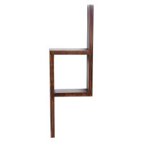 Poschodová polica z jedľového dreva v prírodnej farbe 17 cm Linn – Kalune Design