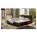 ELTAP BELLUNO 180X200 STELAZ Z KOVU./PLYNOVY ZDVIHAC/KONTAJNER, SOFT 66, DARK BROWN, 22819