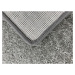 Kusový koberec Udine šedý - 80x150 cm Vopi koberce