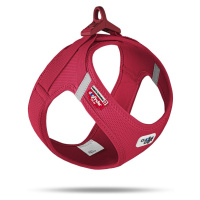 CURLI Postroj pre psov so sponou Air-Mesh Red XL, 12-18 kg