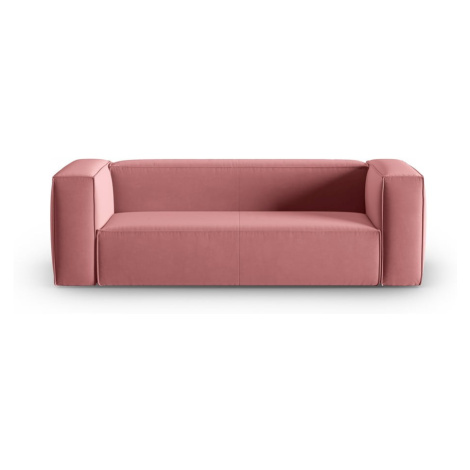 Ružová zamatová pohovka 200 cm Mackay – Cosmopolitan Design