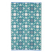 Modrý vonkajší koberec 90x150 cm Seville – Fab Hab