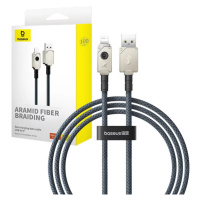 Kábel Fast Charging Cable Baseus USB/IP 2.4A 1M (Black)