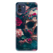 Odolné silikónové puzdro iSaprio - Skull in Roses - Samsung Galaxy A03