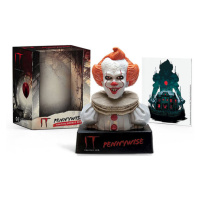 Running Press Stephen King's It Pennywise Talking Bobble Bust Miniature Editions