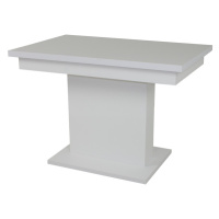 Sconto Jedálenský stôl SHIDA 2 biela, šírka 120 cm, rozkladací
