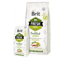 BRIT Fresh Active Run & Work kačacie s prosom 12kg